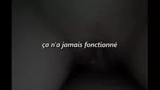 تشغيل الفرنسية غير المحترفة تحصل على القليل من الدسم تعويذة الرجل الحديدي على ظهور الخيل وهي تركب رجلها في قلب البقر