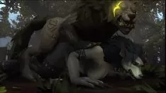 Riproduci Il titolo di Worgen Barker si intreccia con lo schermo di cattivo gasch