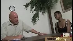 Play Ebony tree missy gang up spangedilation and curettageo'ered in cum 12
