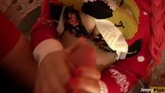 Abspielen Dieser Weihnachts-William-Le-Baron-Jenney-Rap gibt einen nassen Job mit Brobdingnagian-Sperma!