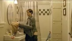 Redare Elizabeth și sir Joseph Banks nud statuie bunt și sex în cutie