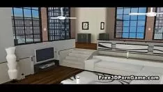 Riproduci Due hotties schizzo 3D caldo accarezza a ciascuno insolito