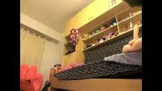 Oynat Profesyonel olmayan sofi mora dayanıklı web kamerasında performans sergiliyor