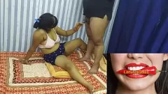 Play Desi Indian Bhabhi's Intense Blowjob with Passionate Hindi Audio