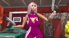 Jouer Un opérateur popstar aux gros seins reprend Nuketown