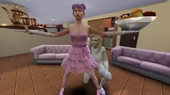 Abspielen Sissy Femdom saugt und fickt in 3D