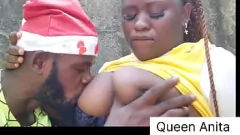 Riproduci Regalo natalizio X Goddess Ebony Anita: una sessione di cazzo di fattoria hardcore