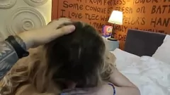 Play A Blonde Babe with Big Tits and a Big Ass Gets Fucked Hard in a Hotel Room