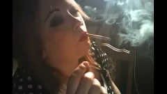 Play Experience the ultimate smoking fetish with British BBW Mistress Tina Snua as she smokes with dangling, nose, and cone exhales